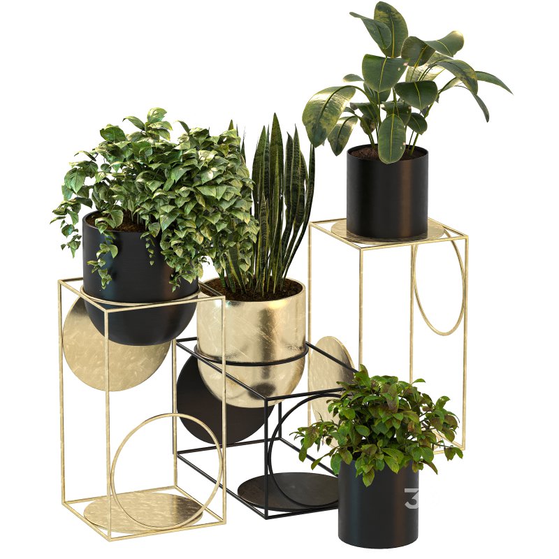 Modern Planters With Geometric Designs 02 Image 5