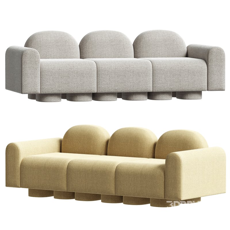 MILLESIME 3P SOFA BY VINCENT MAZENAUER Image 4