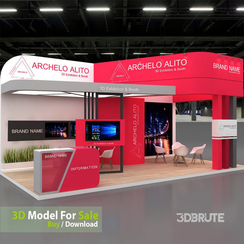 3d booth exhibition Image 1
