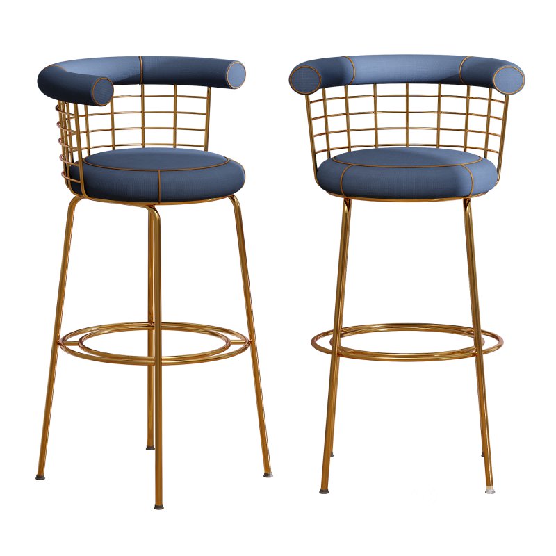 Mezzo_collection Bar stool Bery Image 1