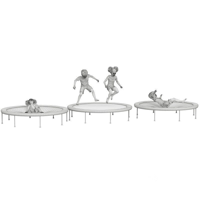 Child on Trampoling Game Image 7