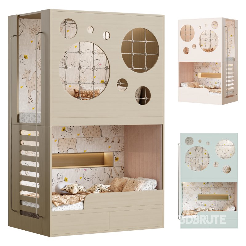 Bunk bed for kids 4 Image 1