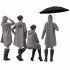 woman Rain coat in 4 poses - Thumbnail 2
