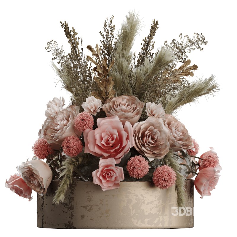 Bouquet of flowers set 011 Image 5