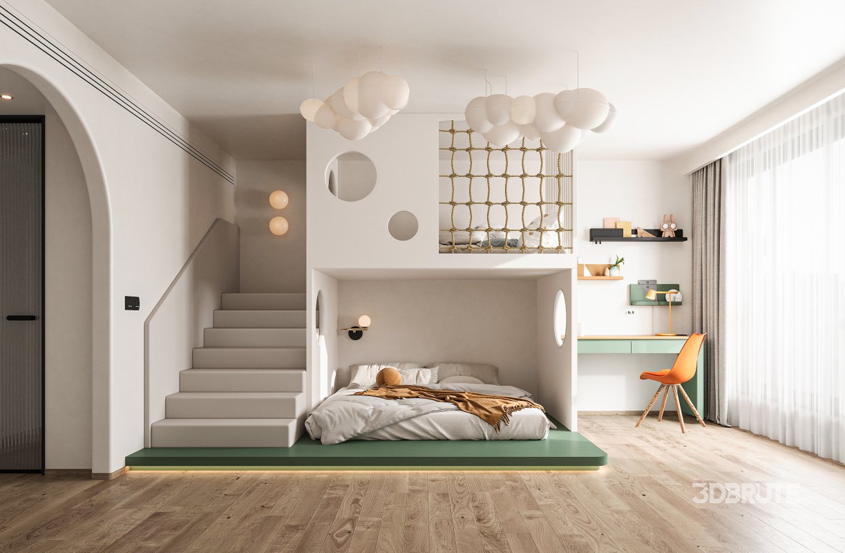 modern bedroom Image 1