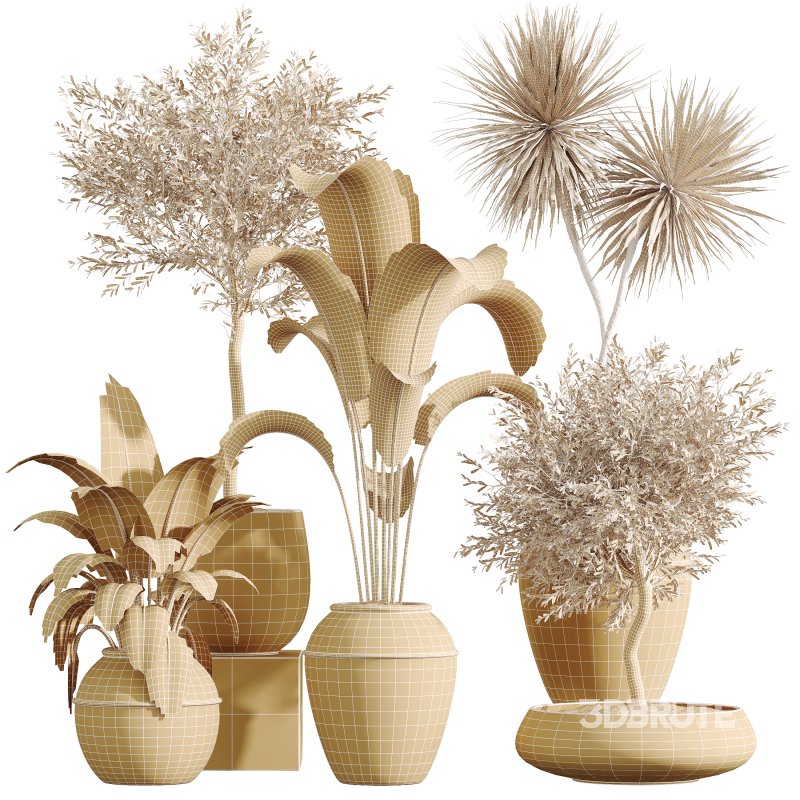 AV Indoor Plants Set 392 Image 9