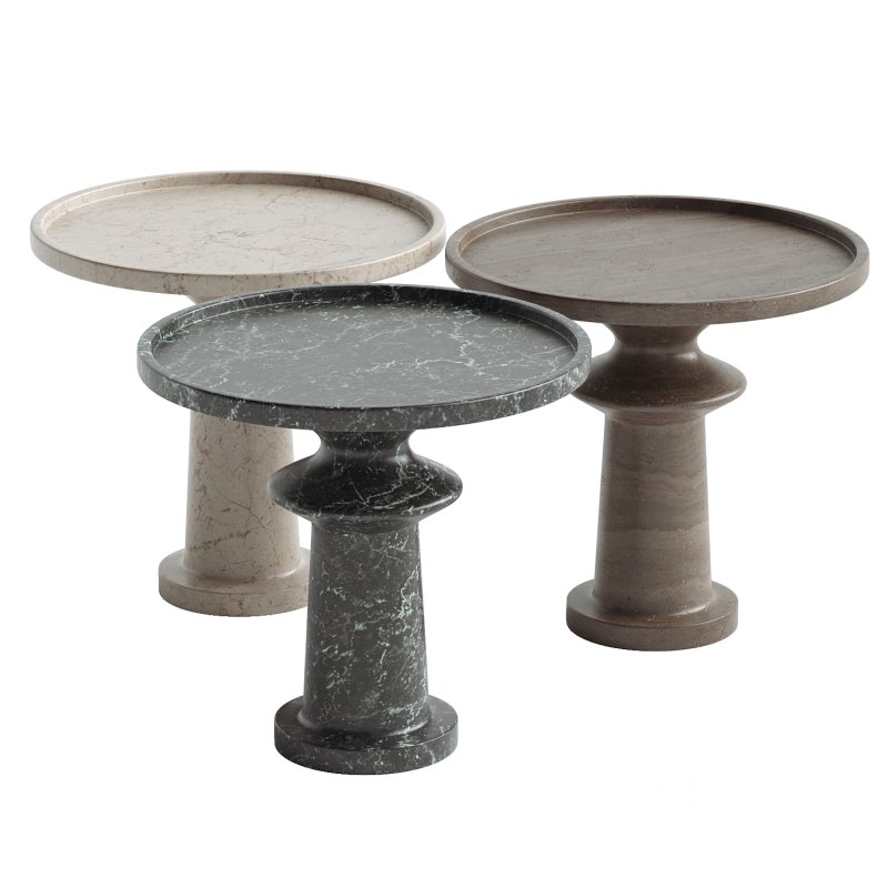 Bryce Marble Side Table Image 4