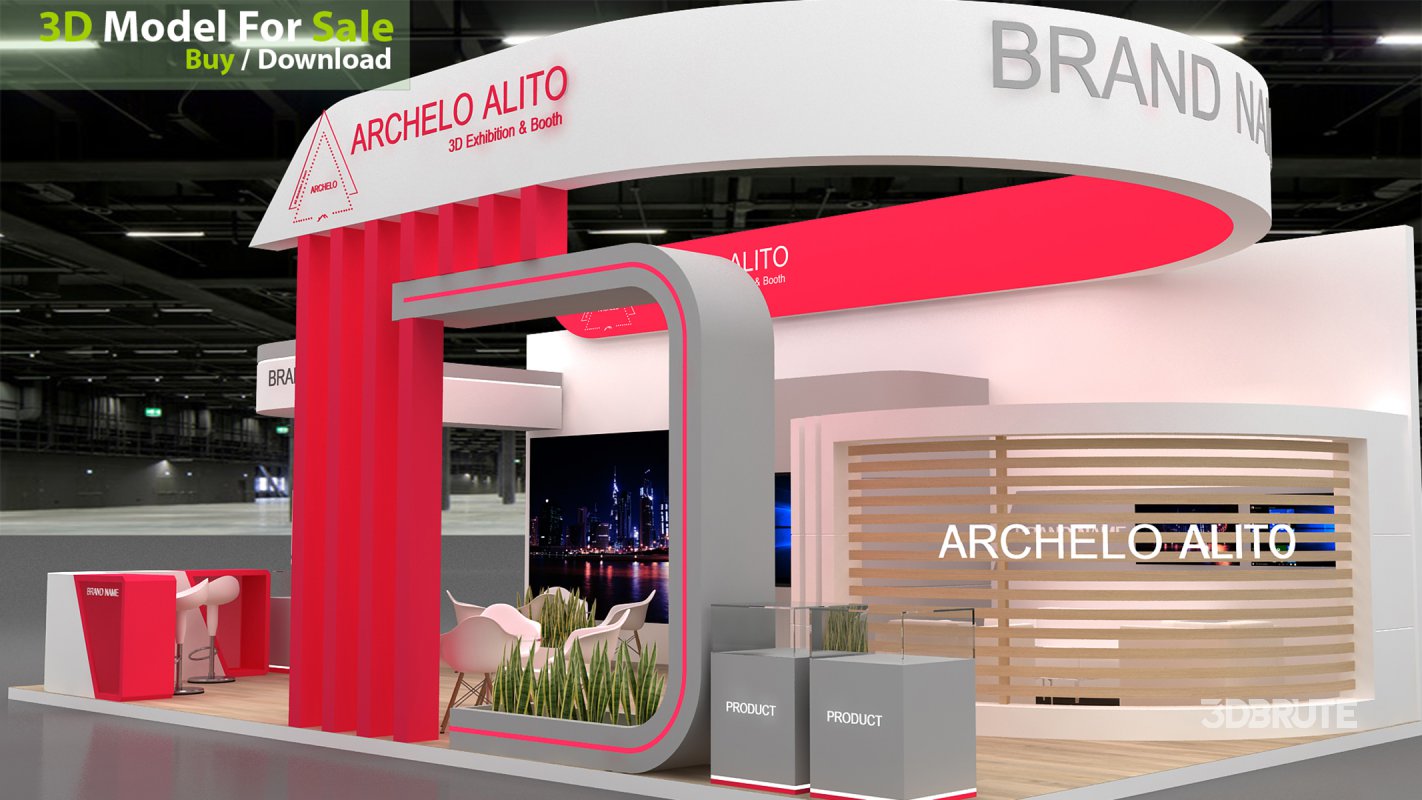 3d booth stand Image 2