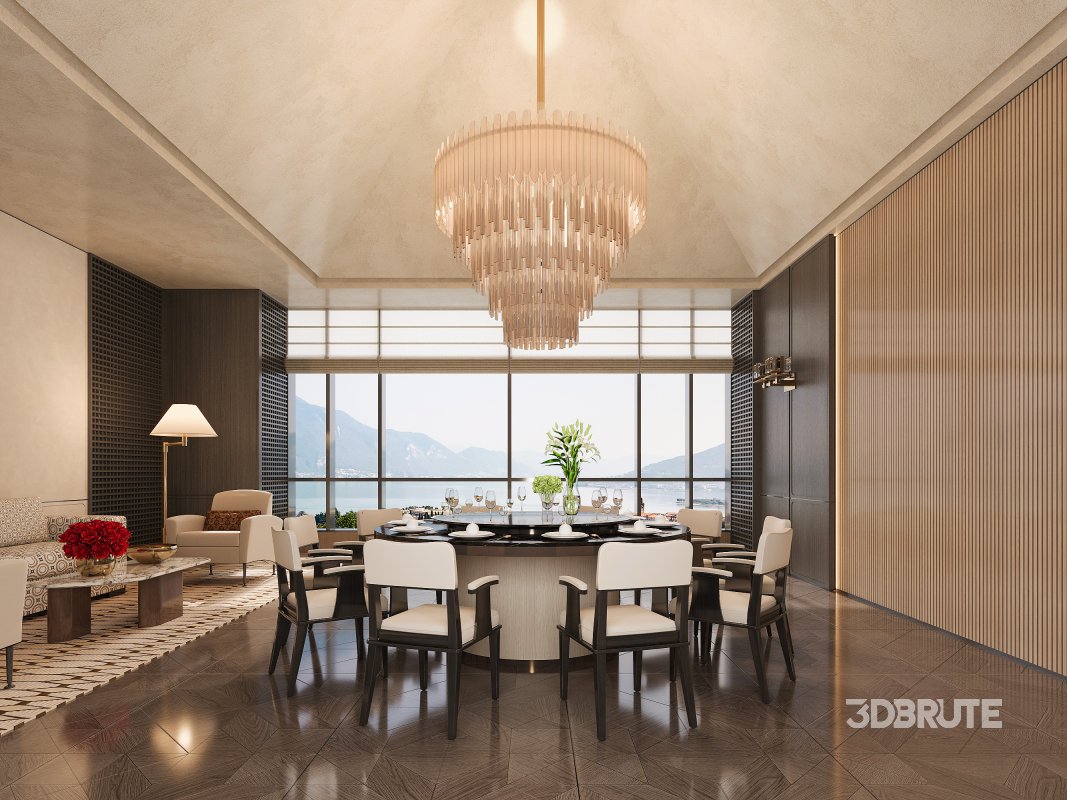 modern dining room Image 1