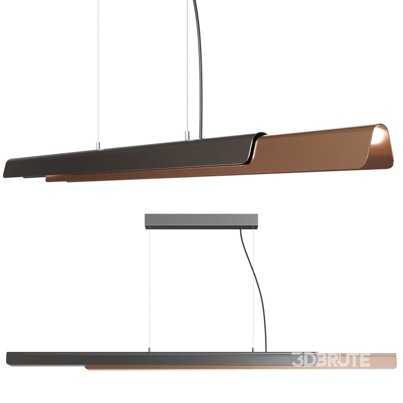 Dala Linear Pendant Light by KDLN Image 2