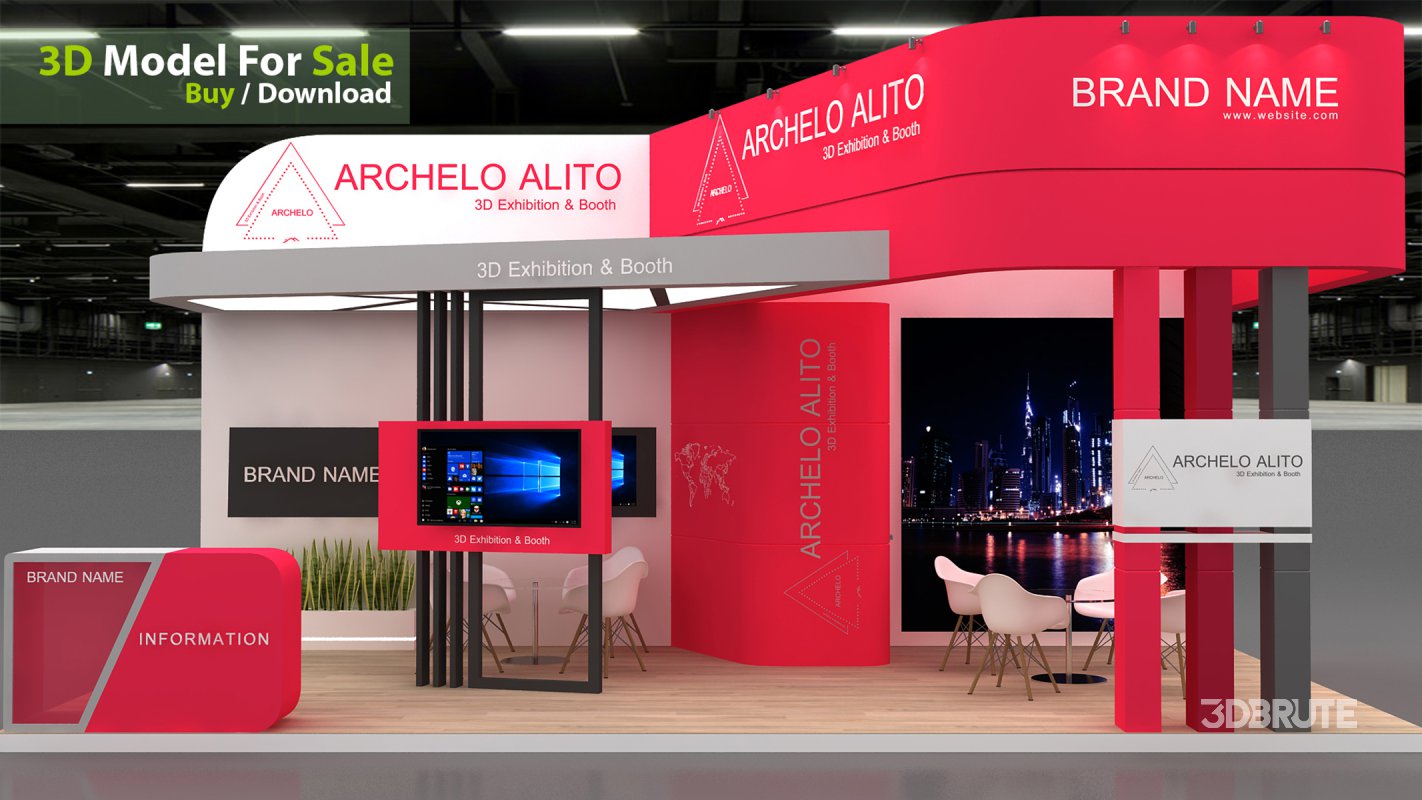 3d booth exhibition Image 2