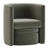 Braedin Upholstered Barrel Accent Chair - Thumbnail 5
