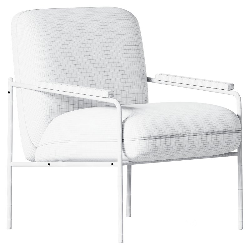 Armchair Castel Velvet Light Image 3