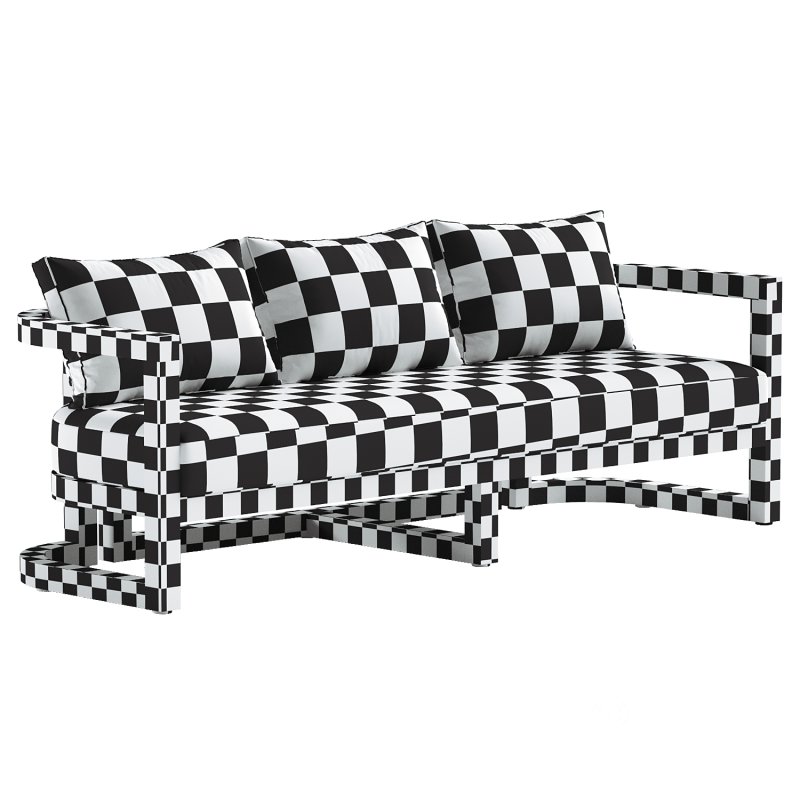 Emory 3-Person Acacia Sofa Image 3