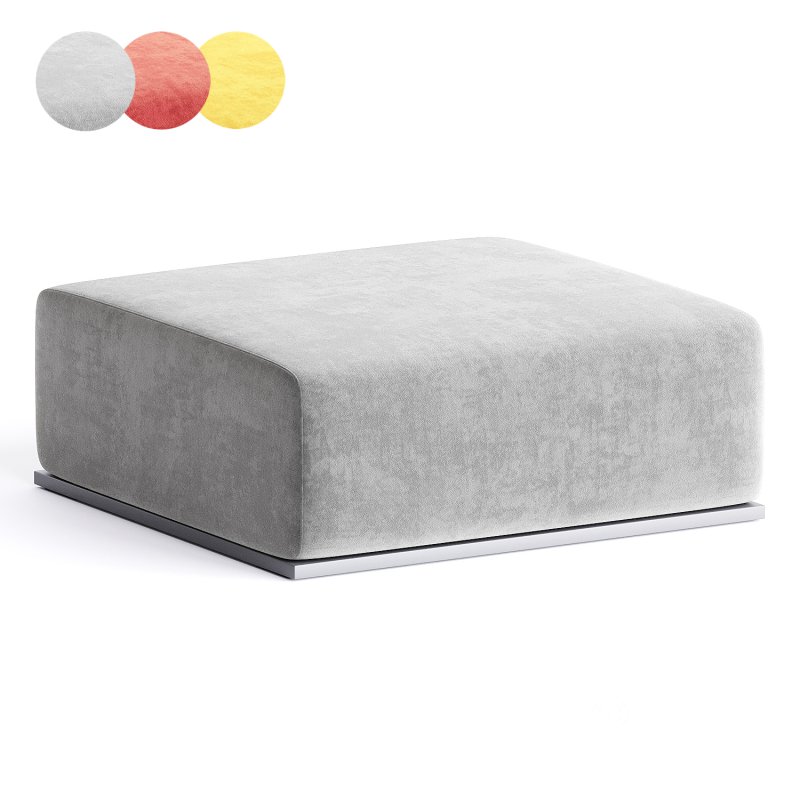pouf gandiblasco grey Image 3