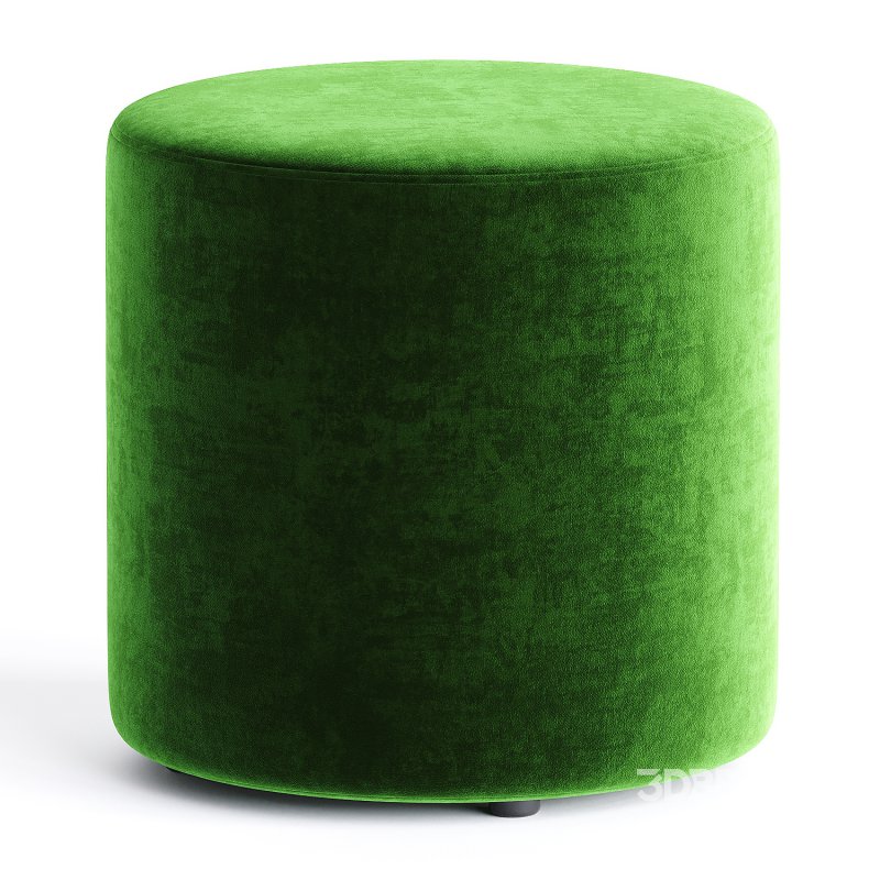 red pouf Image 1