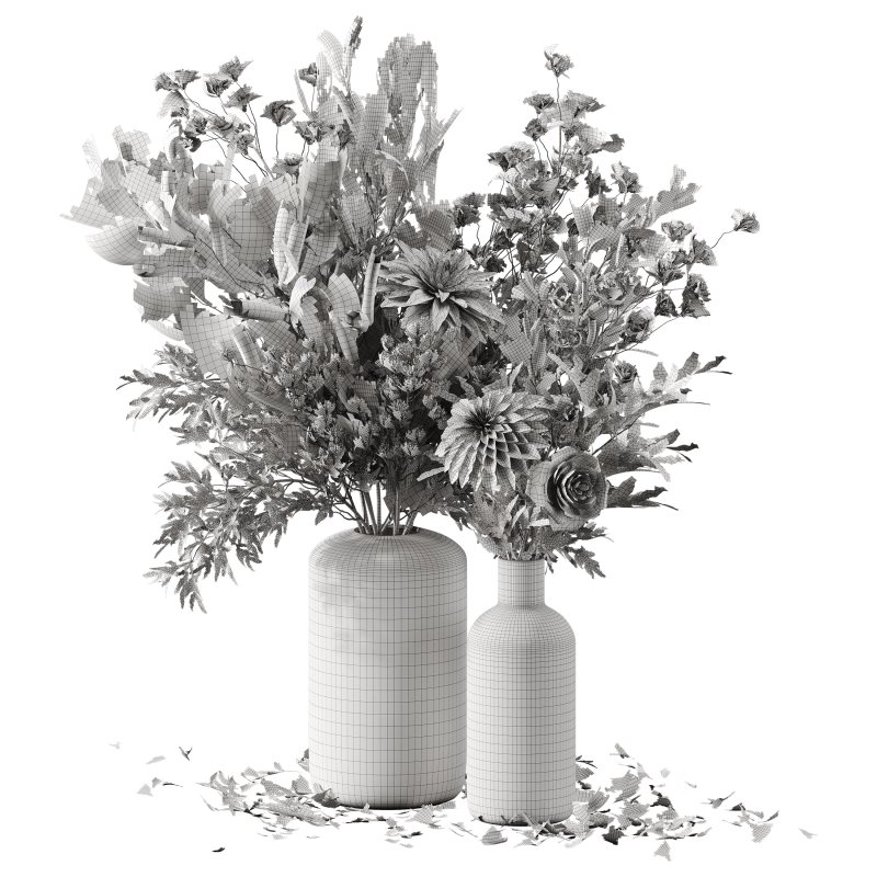 Bouquet of flowers set 008 Image 1