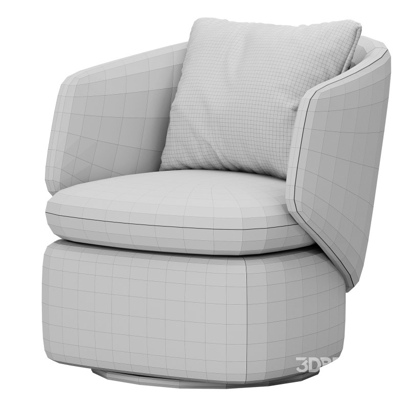 Crescent Swivel Chair By westelm Image 1