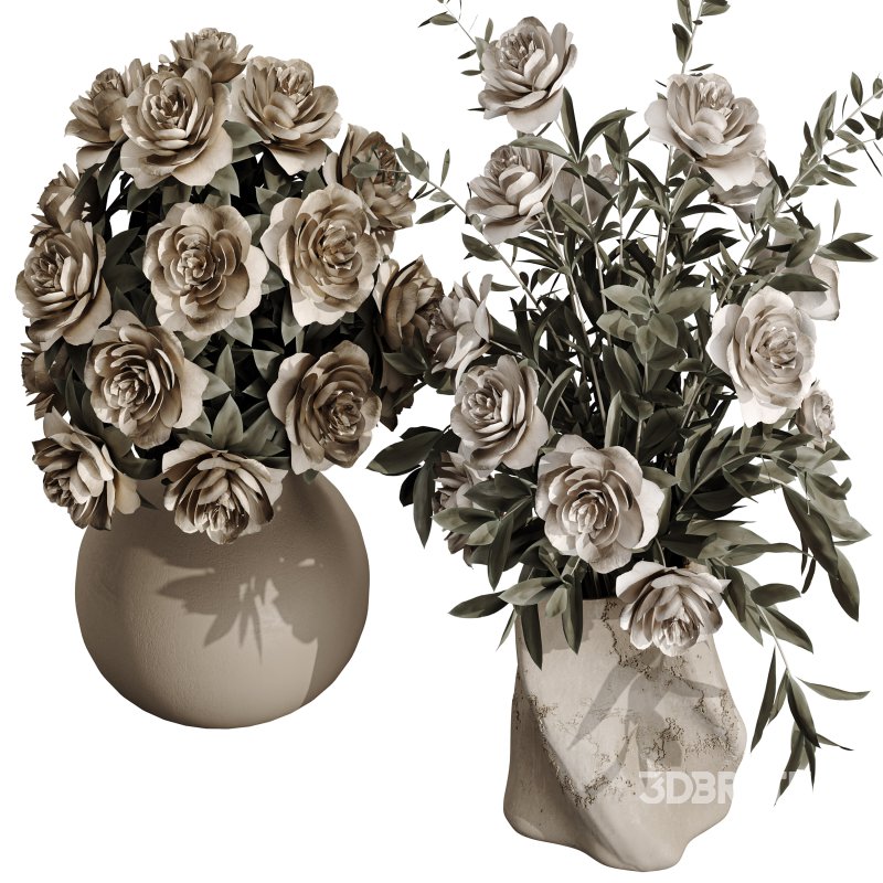 Bouquet of flowers set 007 Image 6