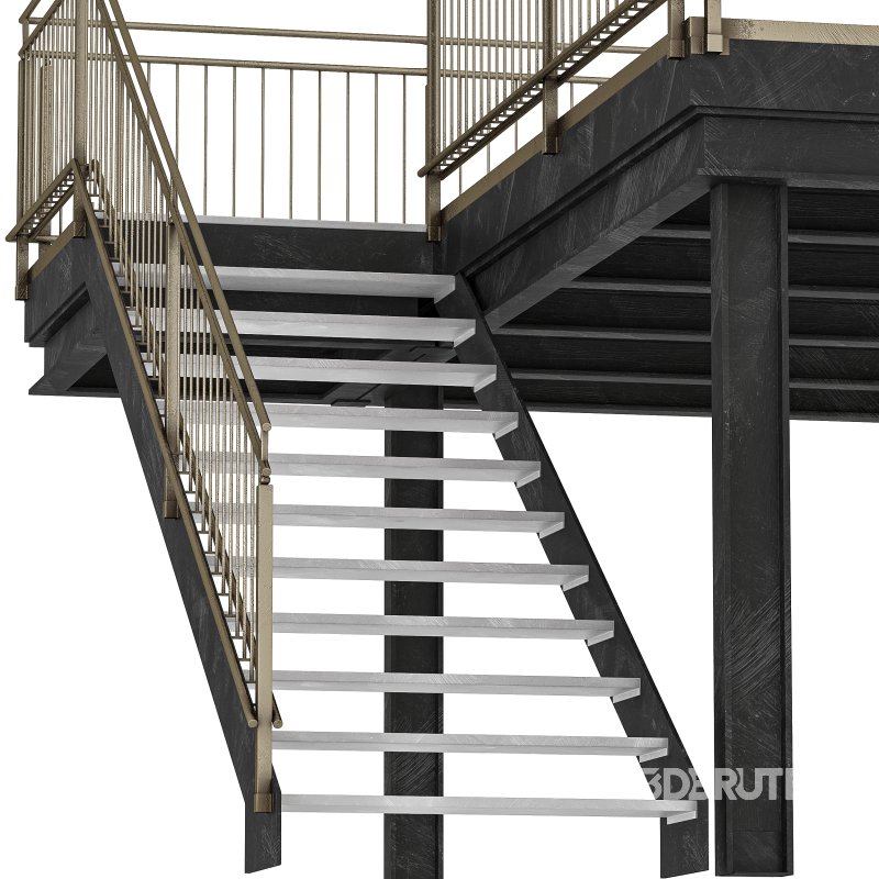 Factory Staircase 02 Image 7