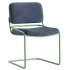 Cantilever chair Don in corduroy - Thumbnail 6