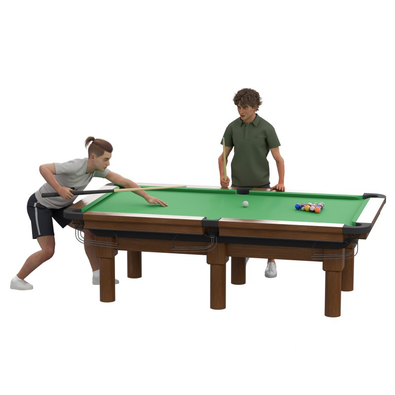 Playing Billiards Image 1