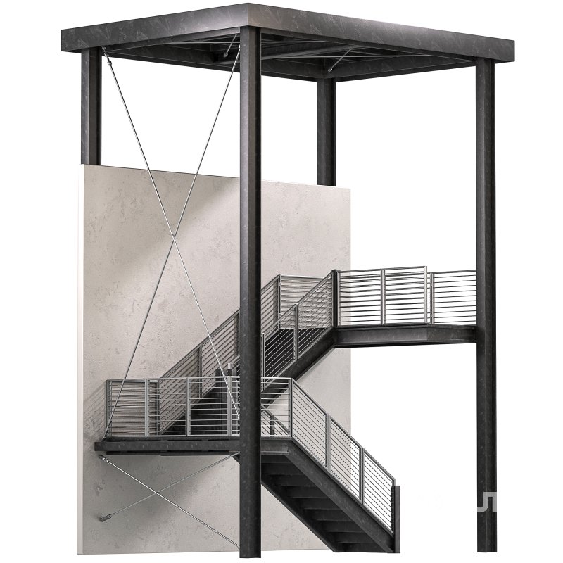 Factory Staircase Image 4