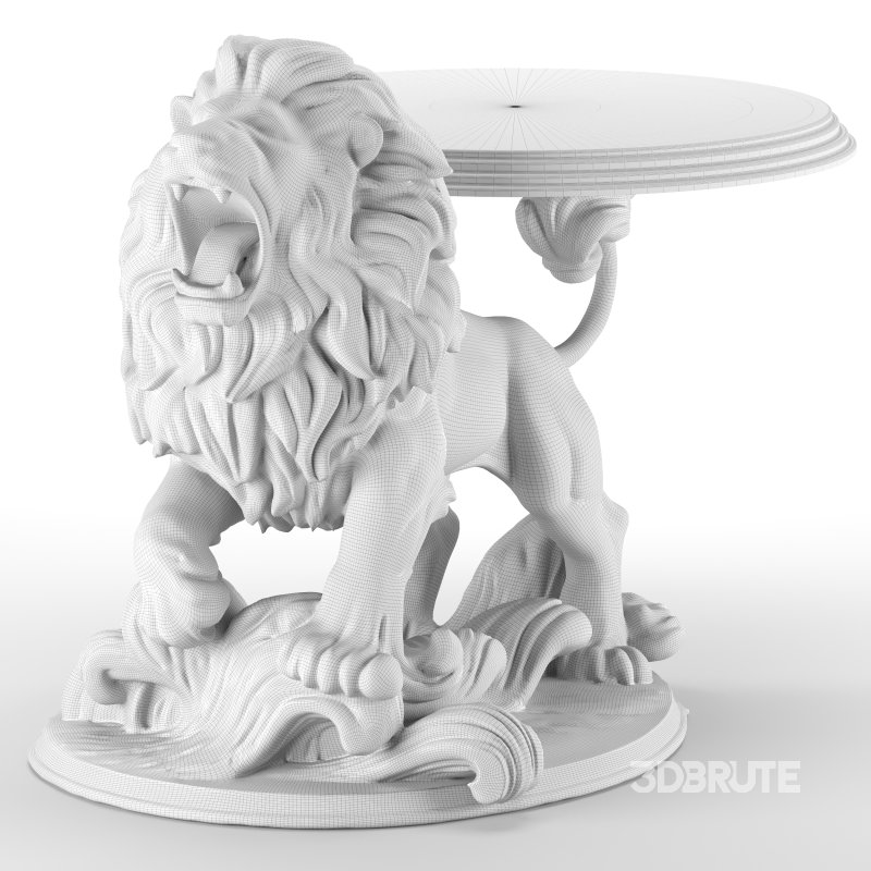 Lion Table Image 2