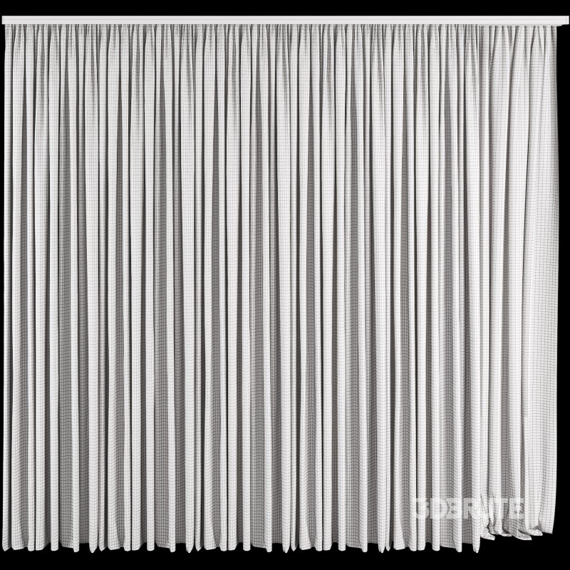 Silk and Cotton Curtain Set 86 Image 5