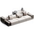 Miller Double Sofa by Frigerio - Thumbnail 2