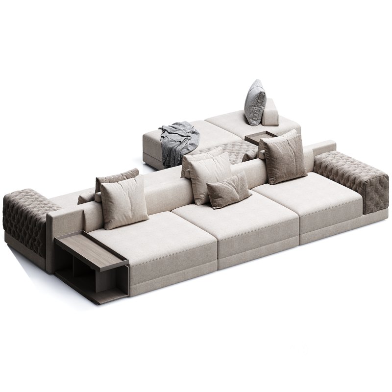 Miller Double Sofa by Frigerio Image 2