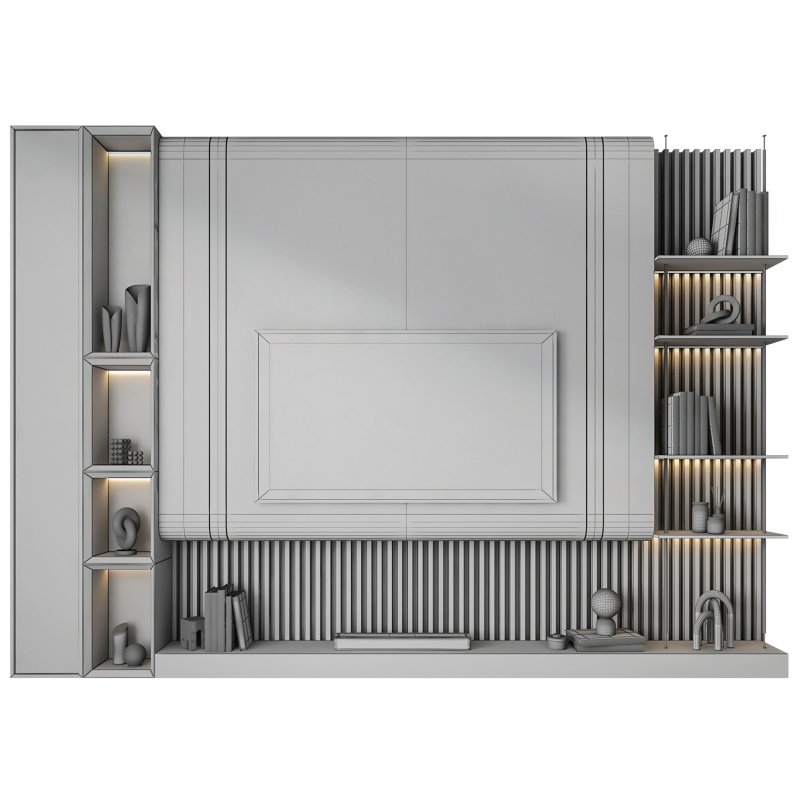 tv wall set 27 Image 3