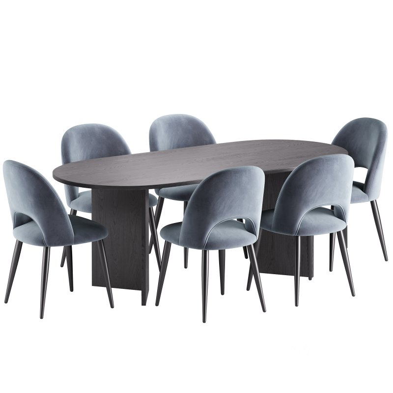 Rachel Dining Chair and Toni Dining Table Image 3