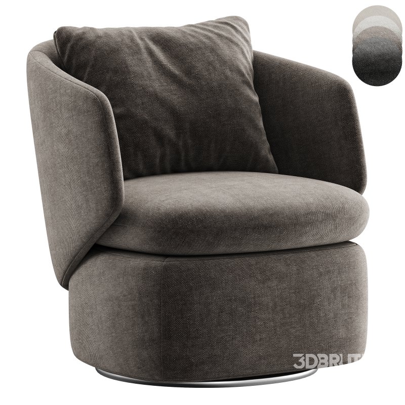 Crescent Swivel Chair By westelm Image 4