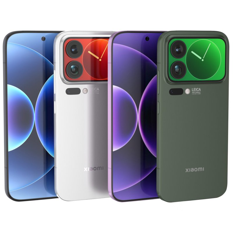 Xiaomi 17 Pro Max 4 colors Image 2