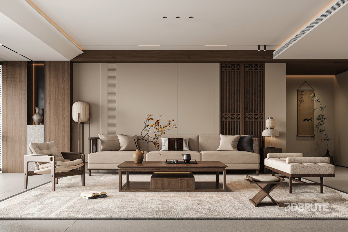 modern living room Image 1