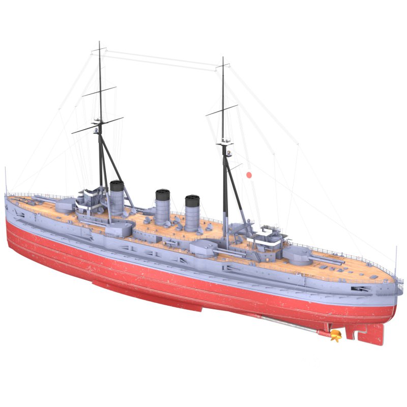 IJN Kawachi Japanese battleship Image 2