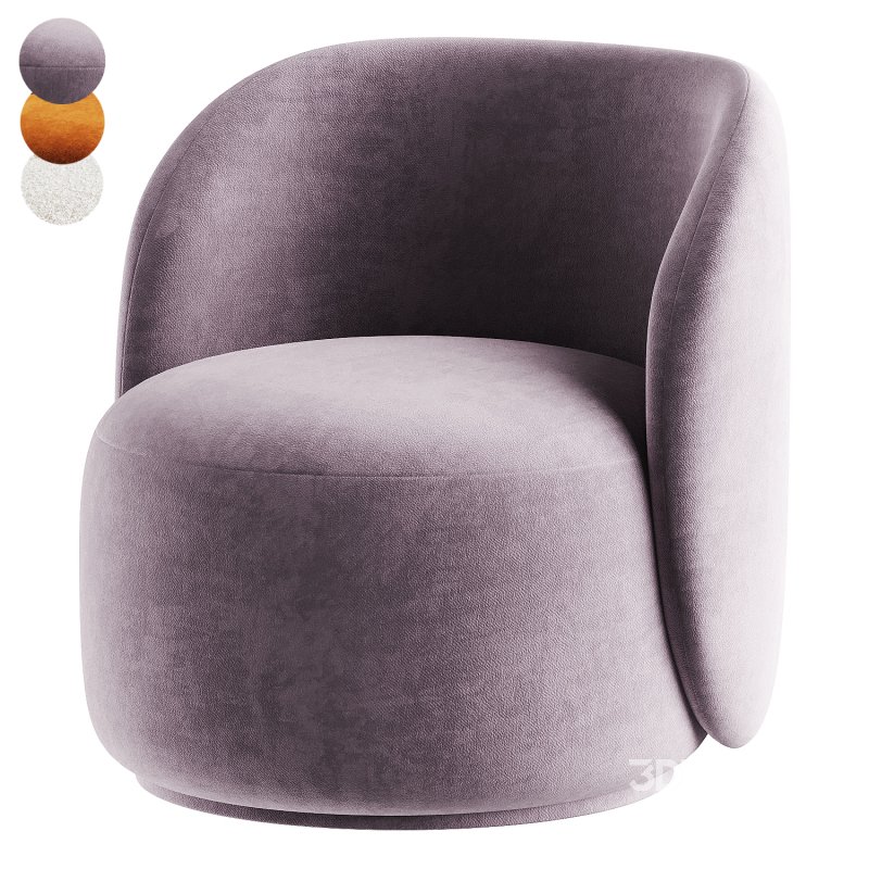 armchair velvet Image 3