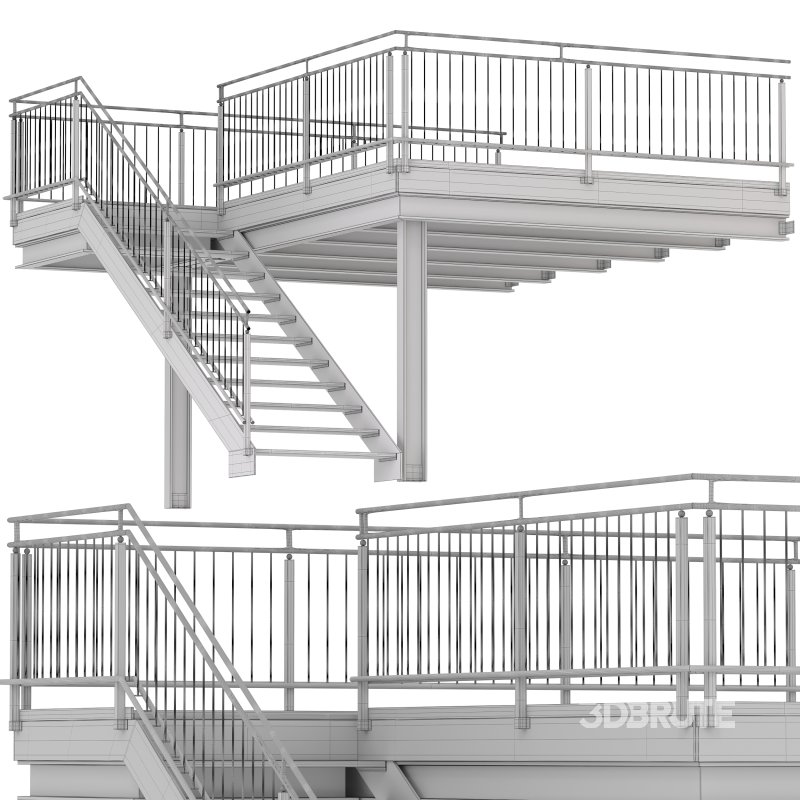 Factory Staircase 02 Image 2