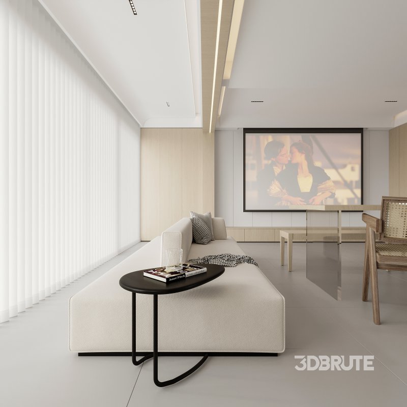 living room dining room bedroom Image 9