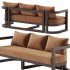 Emory 3-Person Acacia Sofa - Thumbnail 4