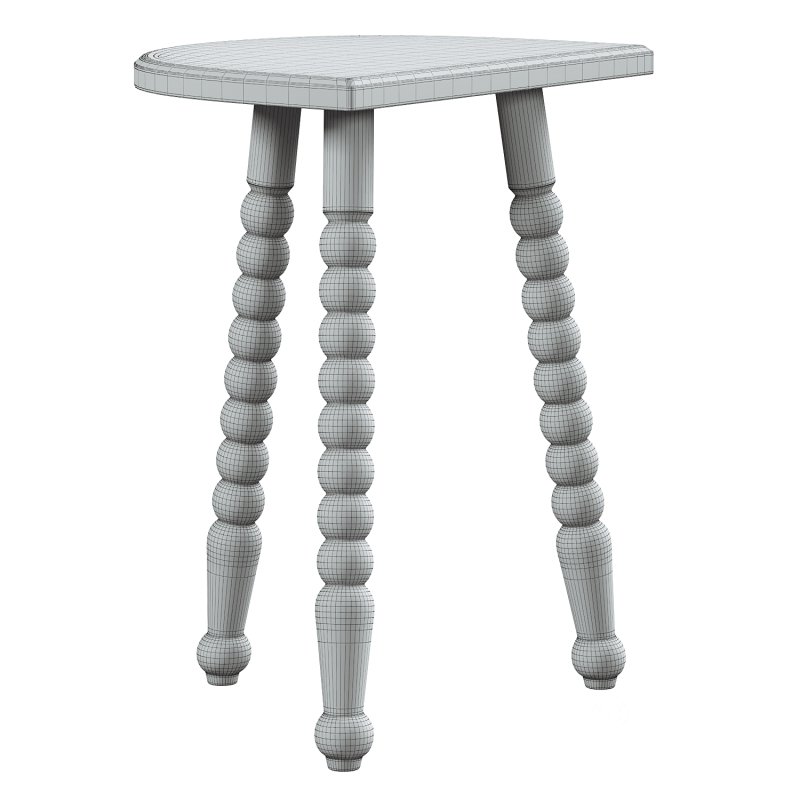 Alice Wood Stool Image 3