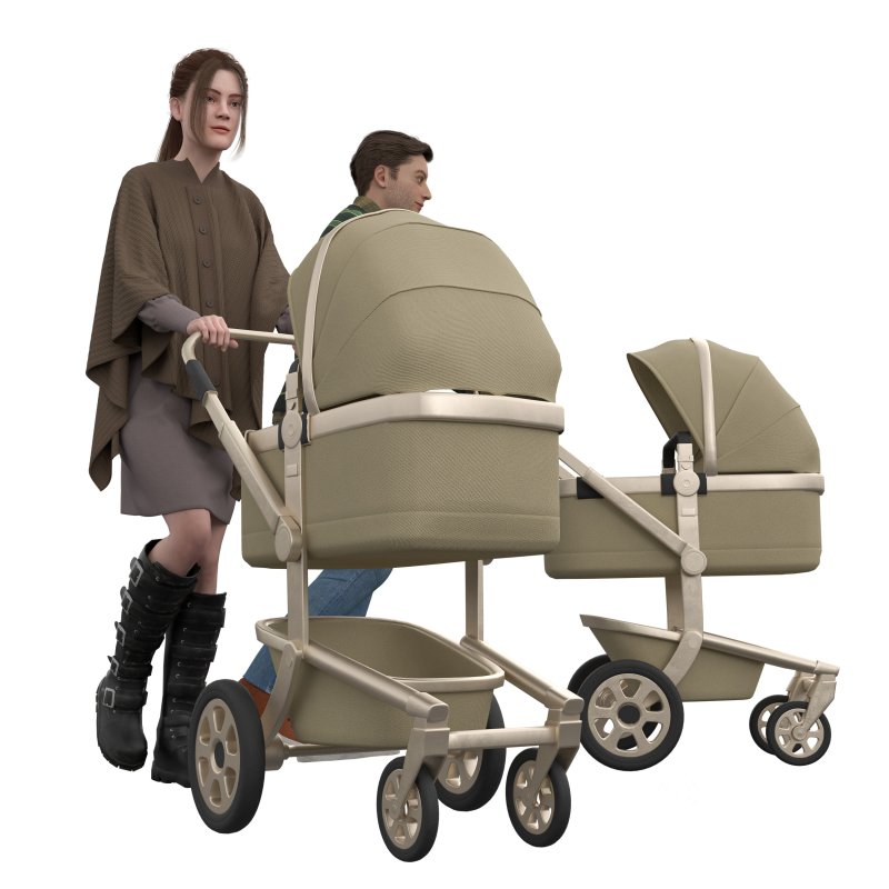 Parents Baby Stroller Image 3