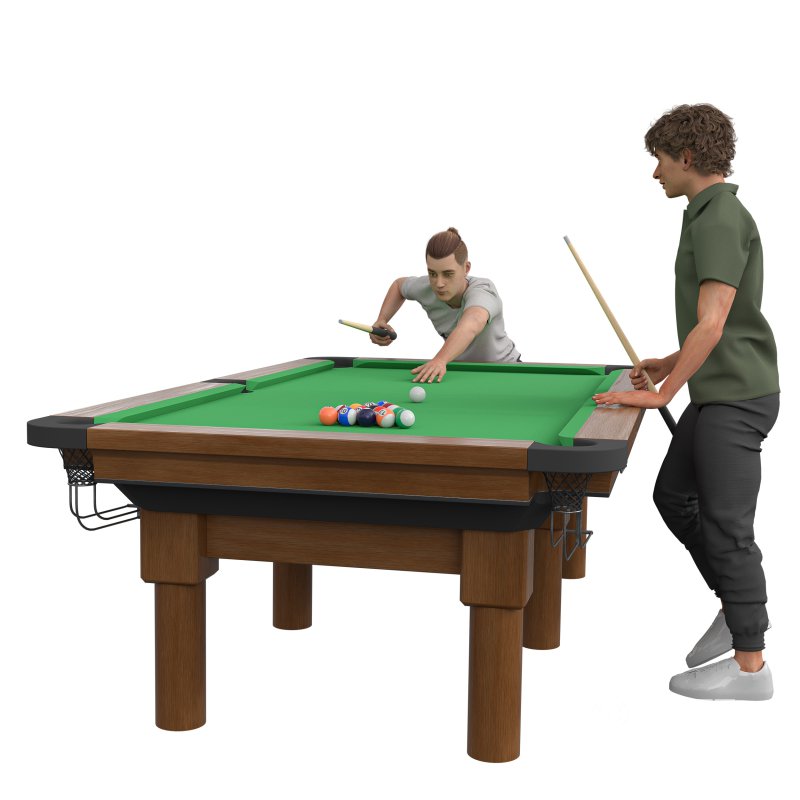 Playing Billiards Image 5