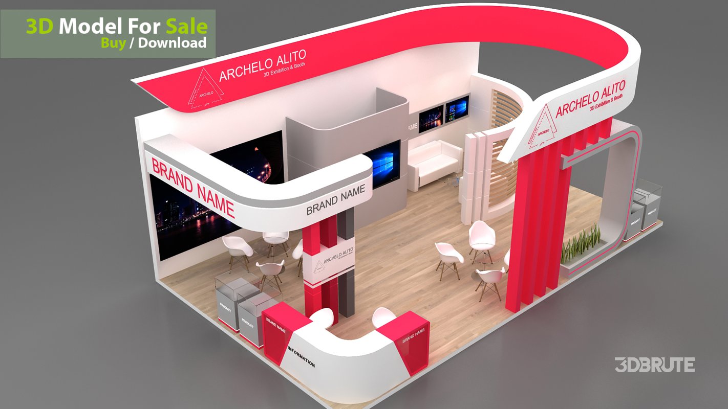 3d booth stand Image 6