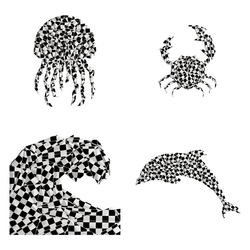 Paper art work 16 PBR Image 6