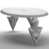 AUREA Table – Luxury Futuristic Sculptural Base - Thumbnail 1