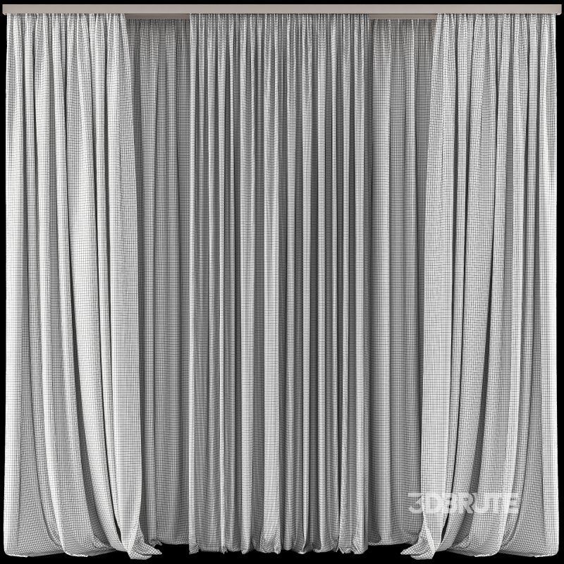 GO Silk and Cotton Curtain Set 88 Image 4