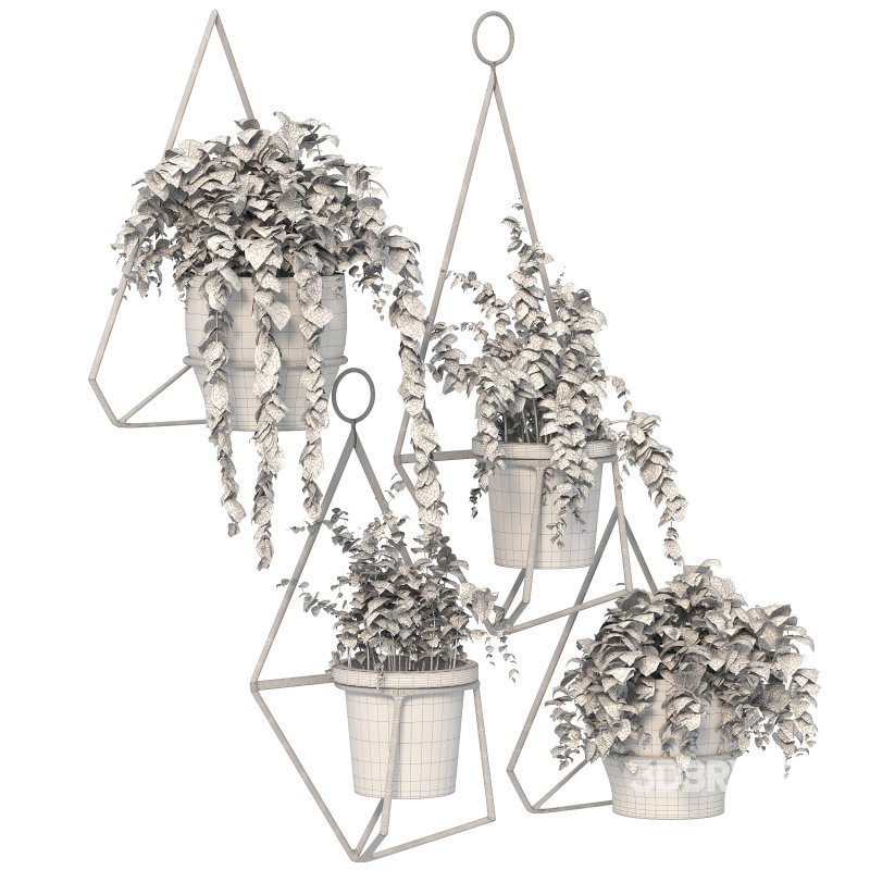 Modern Planters With Geometric Designs Image 1