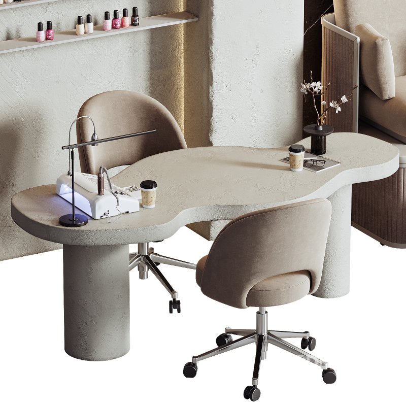 Barber and Manicure area in beauty salon 09 Image 5